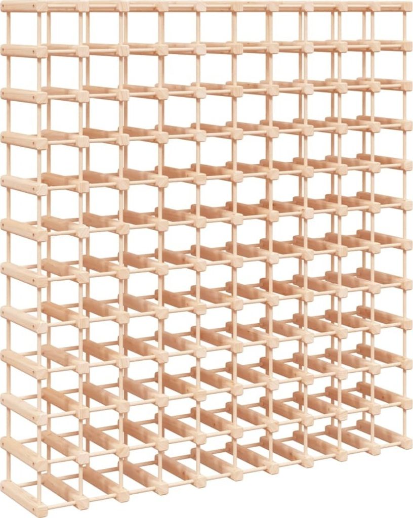 vidaXL Stojan na víno na 120 lahví 112,5x23x123,5 cm z Obrázek produktu 