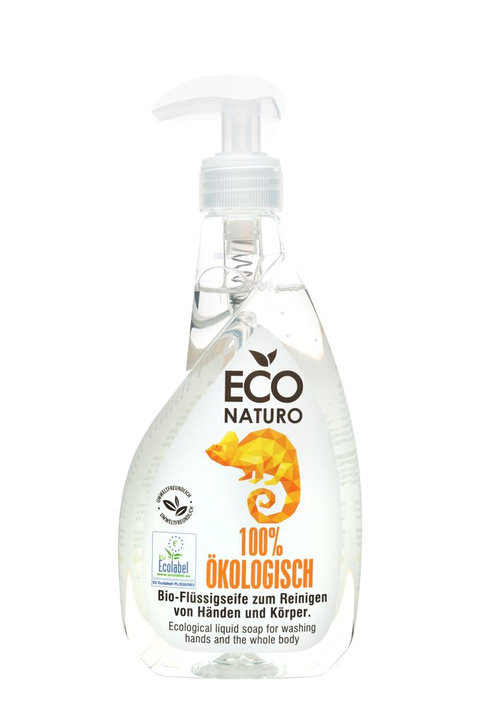 Ökologisches Flüssigseife natürlich und sicher 400ml / EcoNaturo