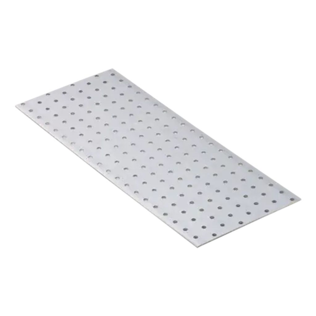 Tôle perforée PP 23 DMX 160x400 feuille zinguée / paquet 1 Image du produit 