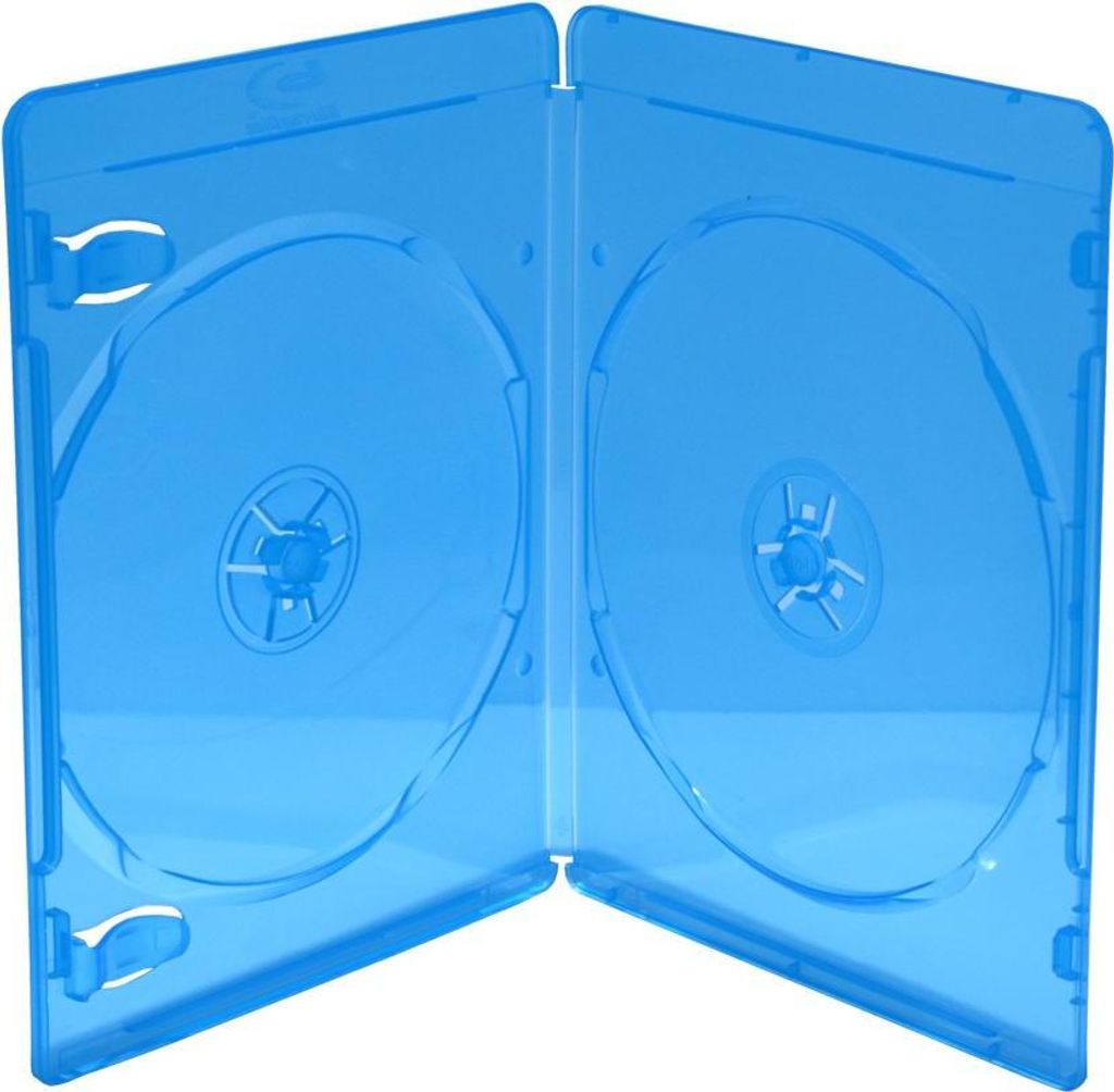 5 BluRay 2er BD Hüllen / 7mm / geeignet für 2 Datenträger