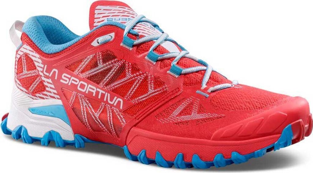 Bushido III Woman, Hibiscus/Malibu Blue, 37, La Sportiva Mountain Running , Shoes - La Sportiva