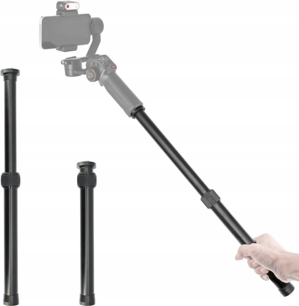 Perche d'extension télescopique 28-50 cm pour Stabilisateur et Trépied