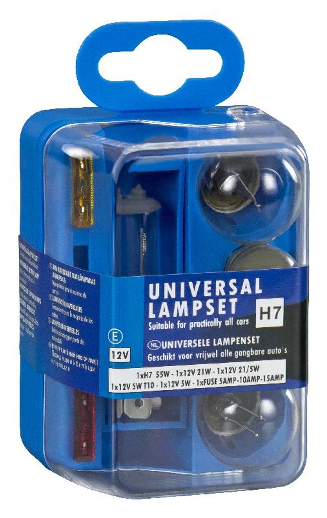 H7 Ersatzlampenkasten Ersatzlampenbox Ersatzlampenset 12V 8-teilig