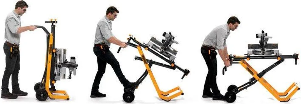 Support de scie universel à fixation rapide et châssis pliable - 2