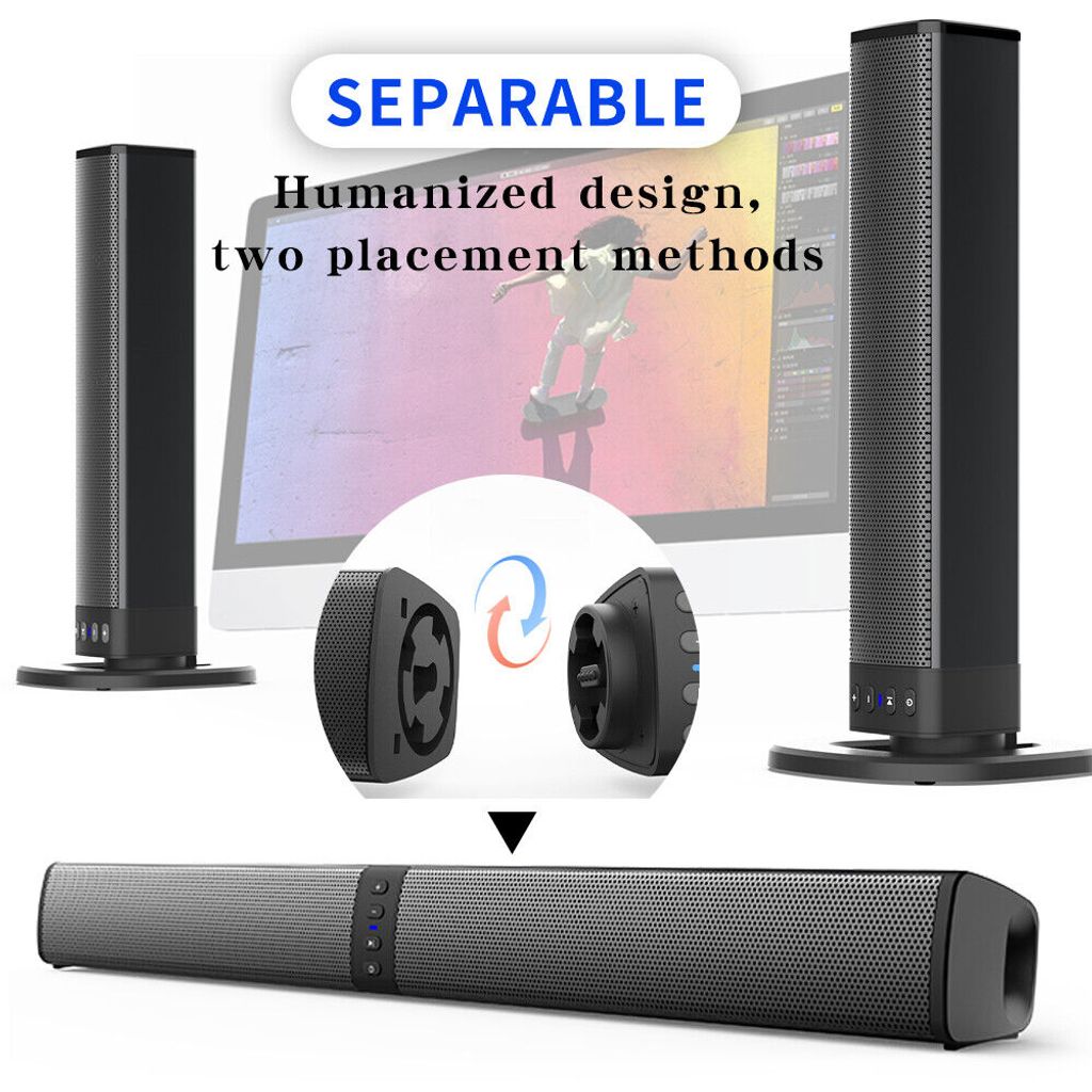 Bluetooth TV Home Speaker Soundbar System