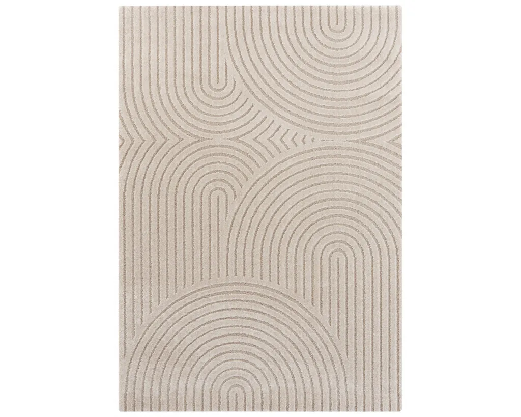 Moquette New York 105084 Tapis Crème Épais et Moelleux 120x170 cm