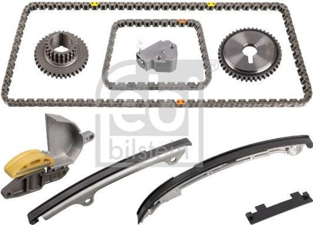 FEBI BILSTEIN 109056 Steuerkettensatz OE 130216N20A kompatibel mit A4 8E, X-Trail, Primera