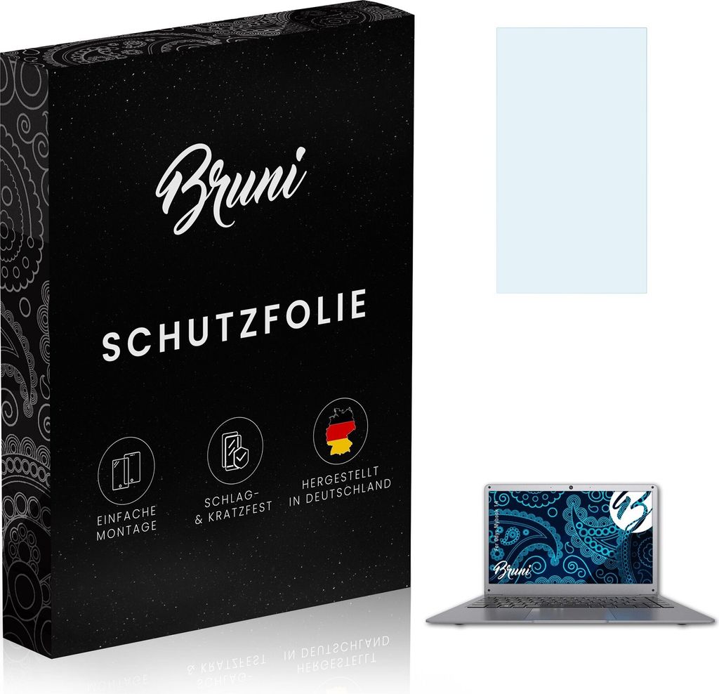 atFoliX 4061187823895, Laptop Bildschirmschutz, Transparent, Odys, Mybook 14, Klare Bildschirmschutzfolie, Kratzresistent