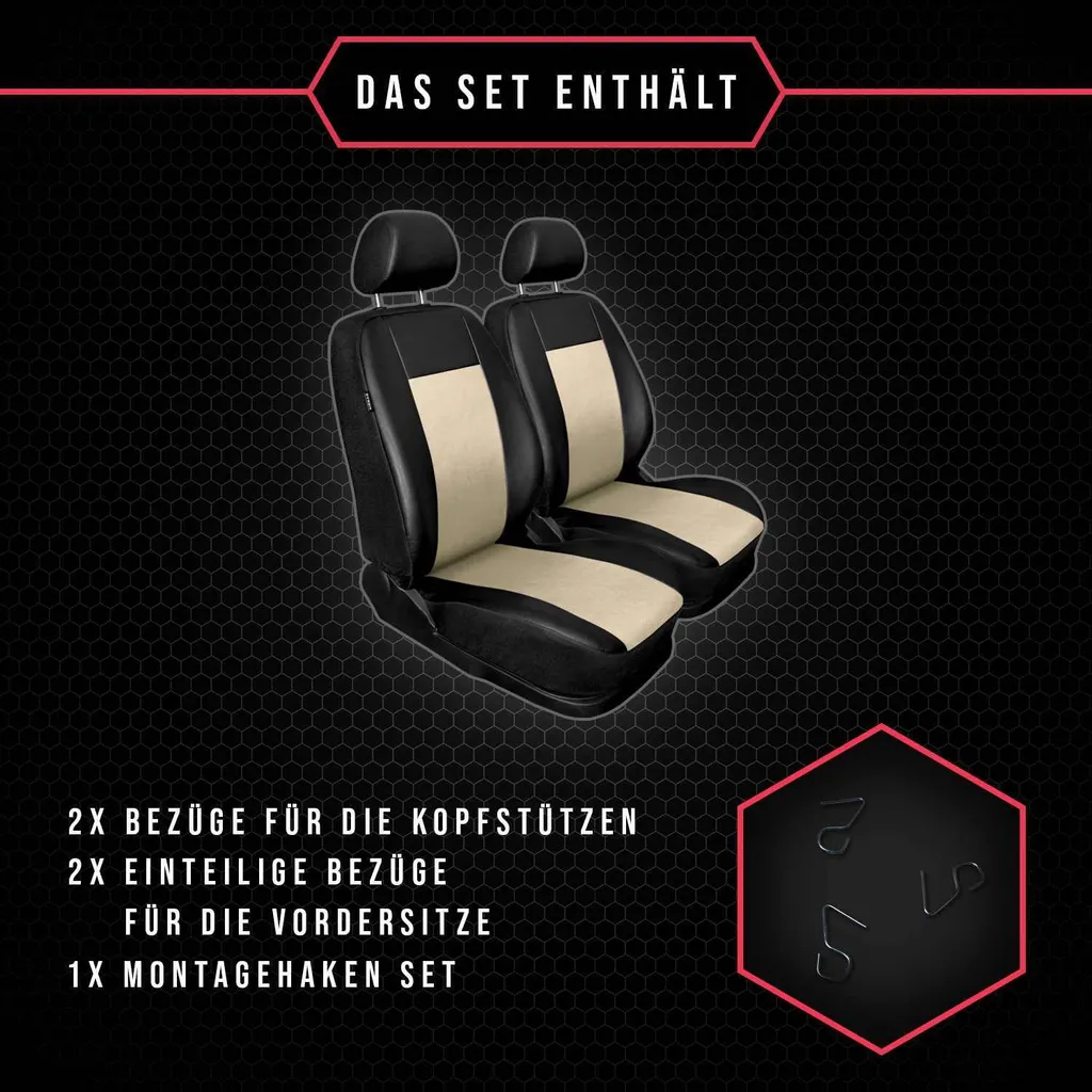 Offerta Coprisedili Mazda 626 | Set 2 Pezzi Anteriori Universali - 8