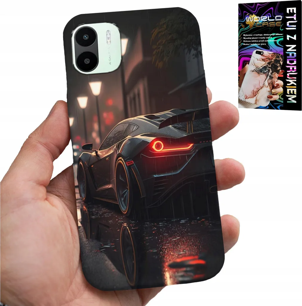Cover Antiurto Xiaomi Redmi A2 - Auto Sportive Fan Foil - Offerta