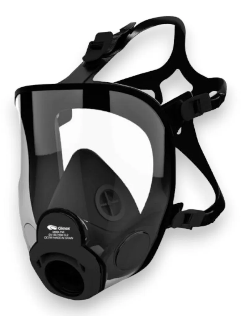 Masque intégral pour meulage et ponçage Climax 741 anti-particules