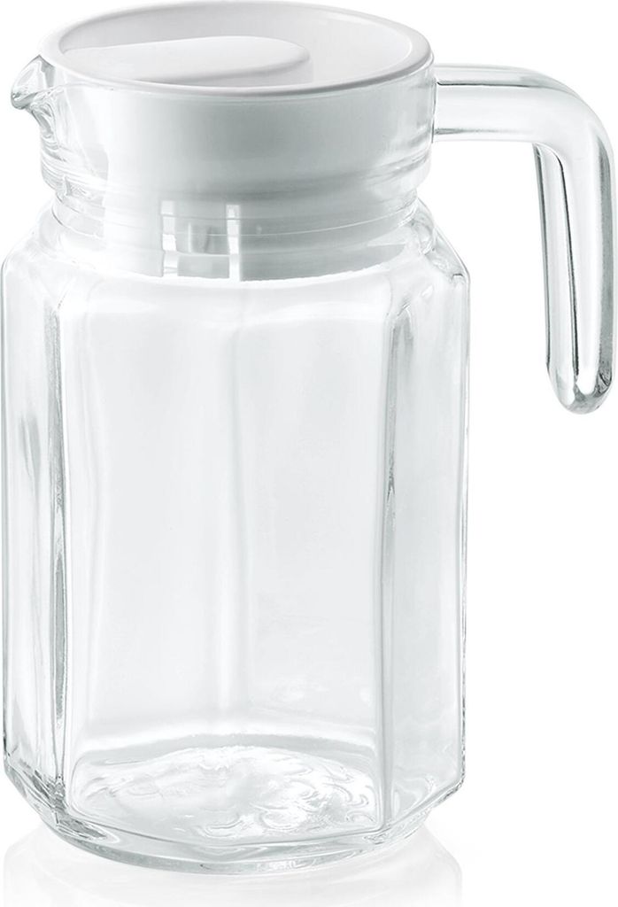 Glas Krug / Karaffe mit Deckel 0,5 l Produktbild 