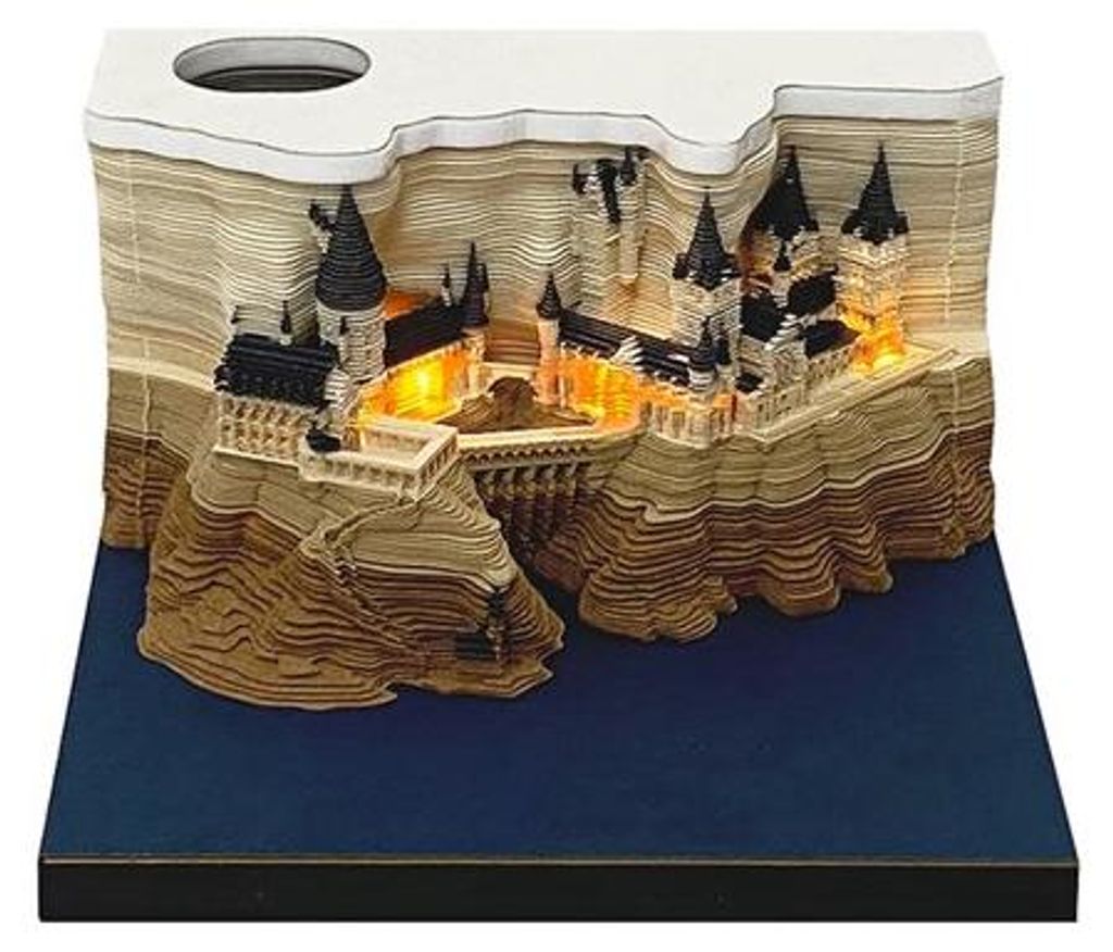 3D rozkladací kalendár s svetelným efektom a držiakom na Obrázok produktu 
