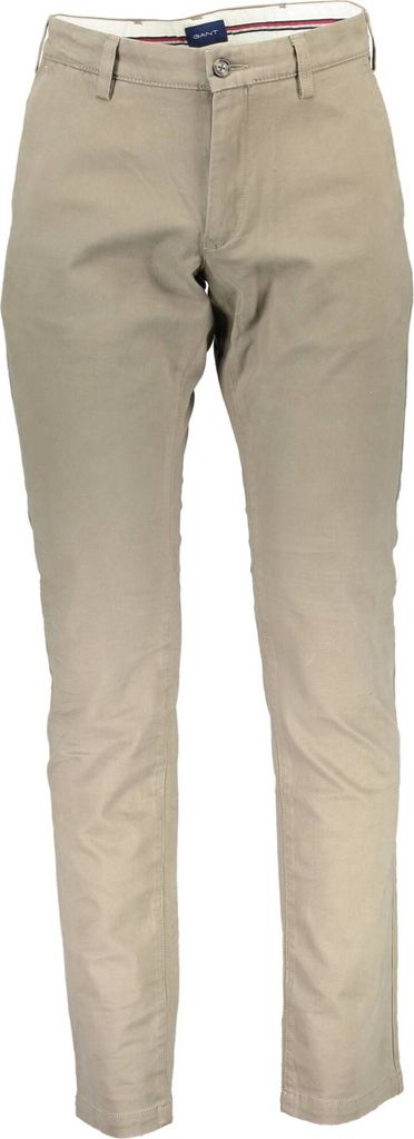 Pánské kalhoty slim-fit béžové barvy: Stylové kalhoty s Obrázek produktu 
