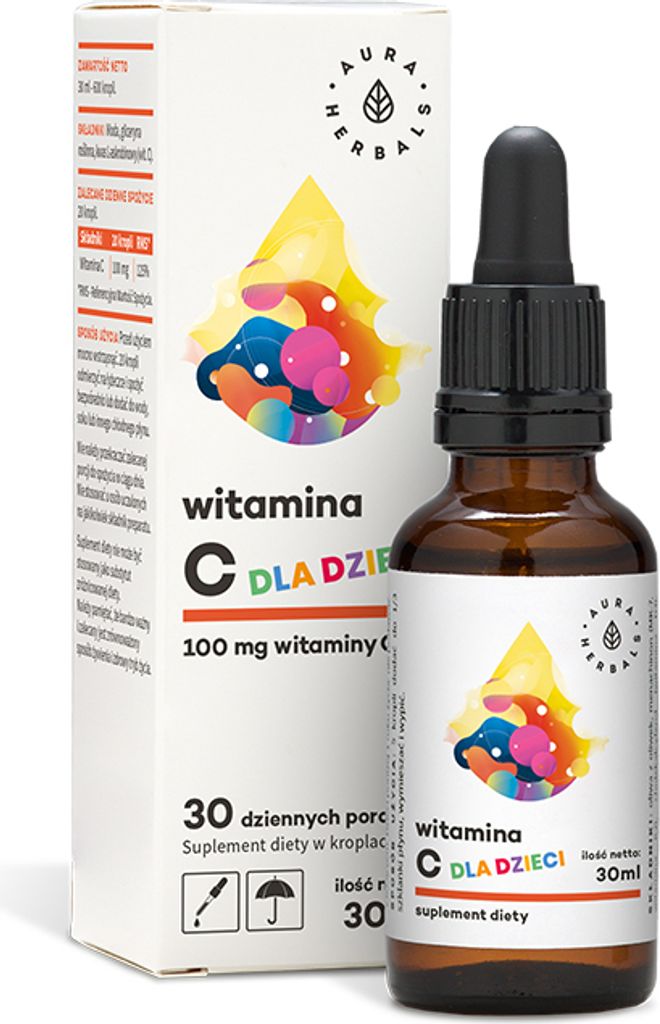 AURA HERBALS Vitamin-C-Tropfen für Kinder 30 ml