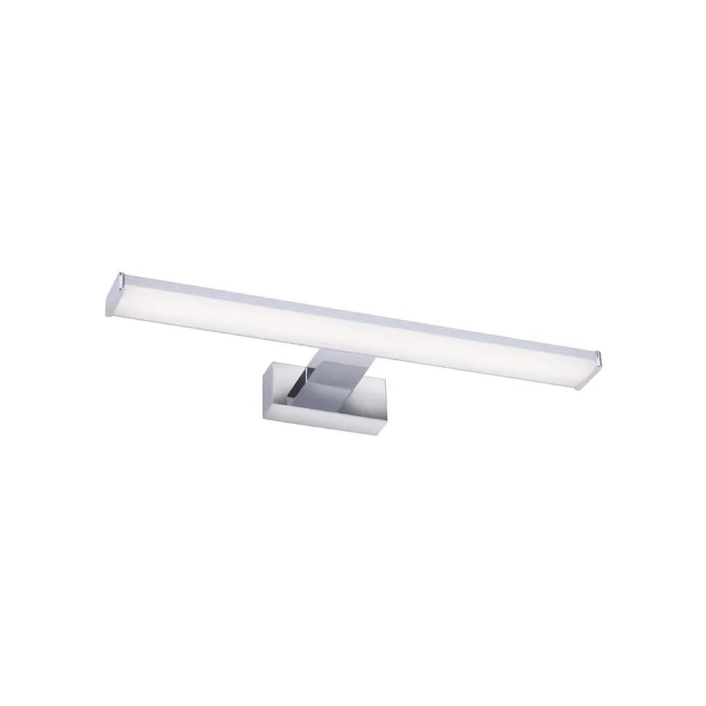 Applique LED, lampada a specchio cromata, L 40 cm
