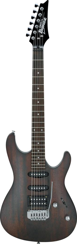 Ibanez GIO SA-Serie E-Gitarre GSA60-WNF Walnut Flat 6 Saiten 648 mm Mensur