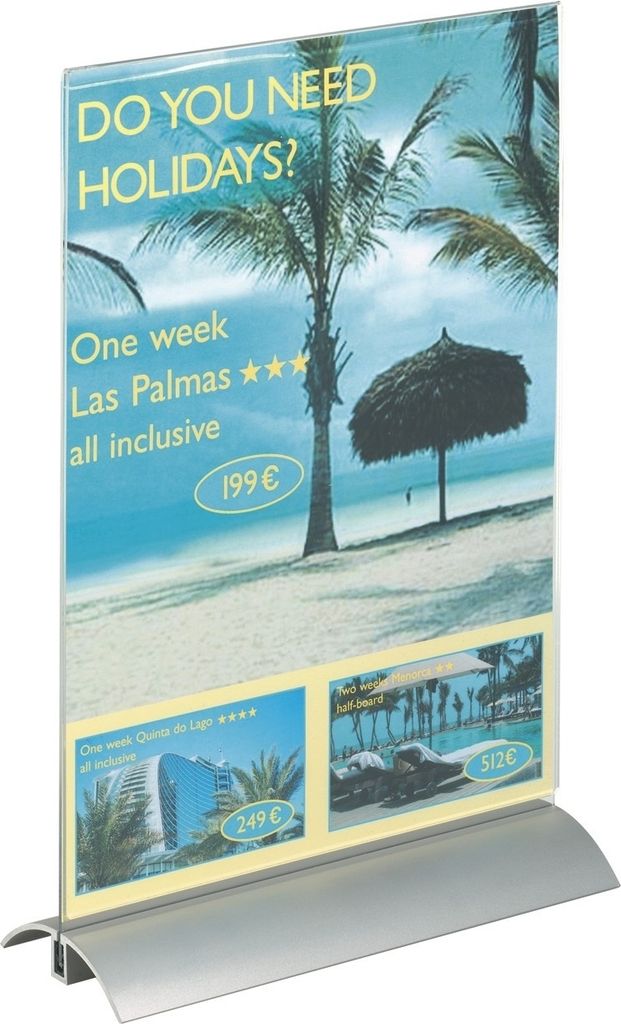 DURABLE Tischaufsteller PRESENTER A4 hoch, 858919 Produktbild 