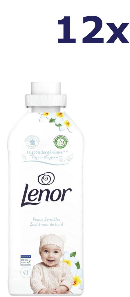 Ammorbidente Lenor Sensitive - 12 x 41 lavaggi - Confezione Immagine del prodotto 