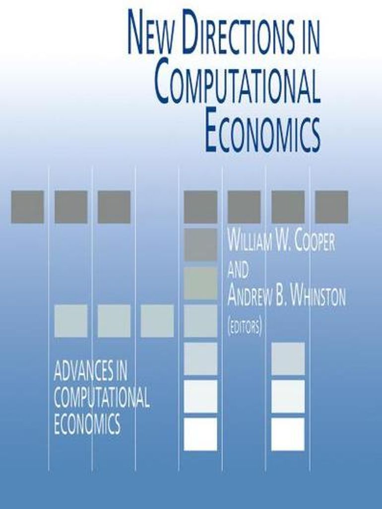 Neue Wege in der Computational Economics