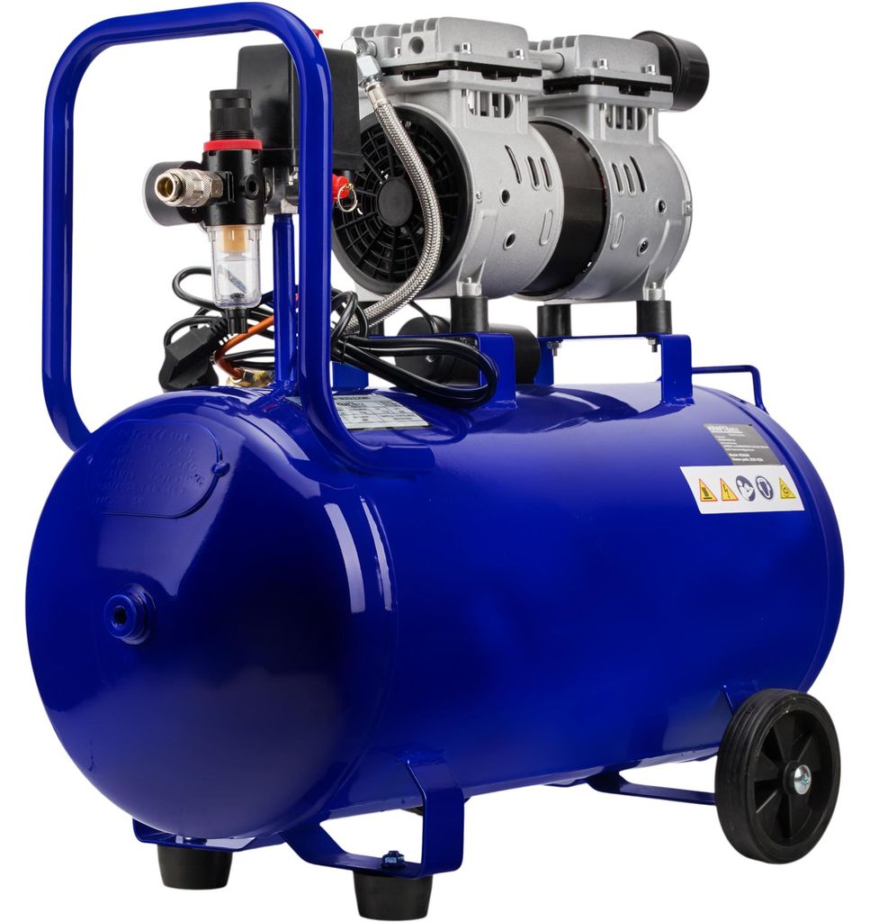 KRAFT&DELE | Ölfreier Kompressor 50L, 1500 W, 290 l/min Produktbild 