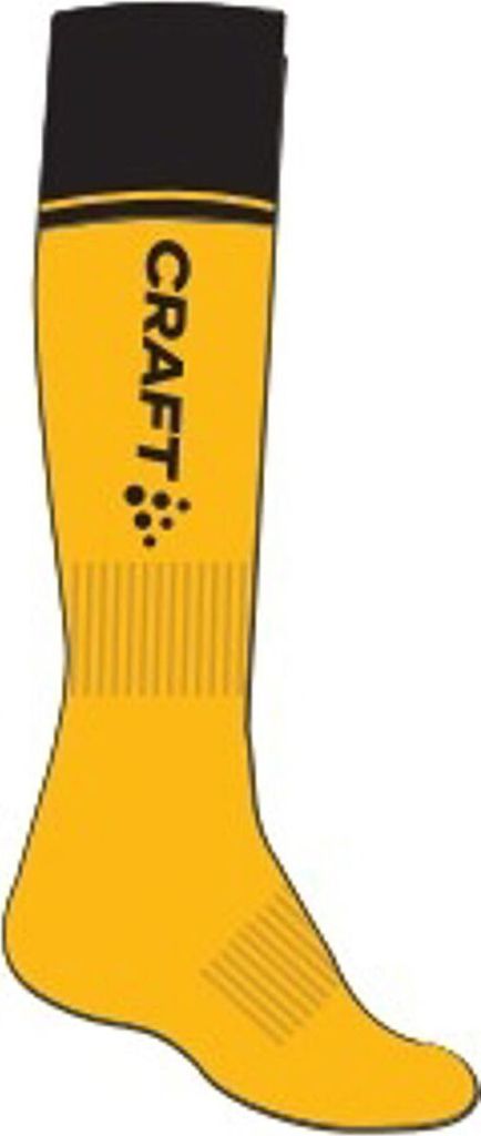 Craft Progress 2.0 Contrast Stutzenstrumpf - Gelb / Schwarz