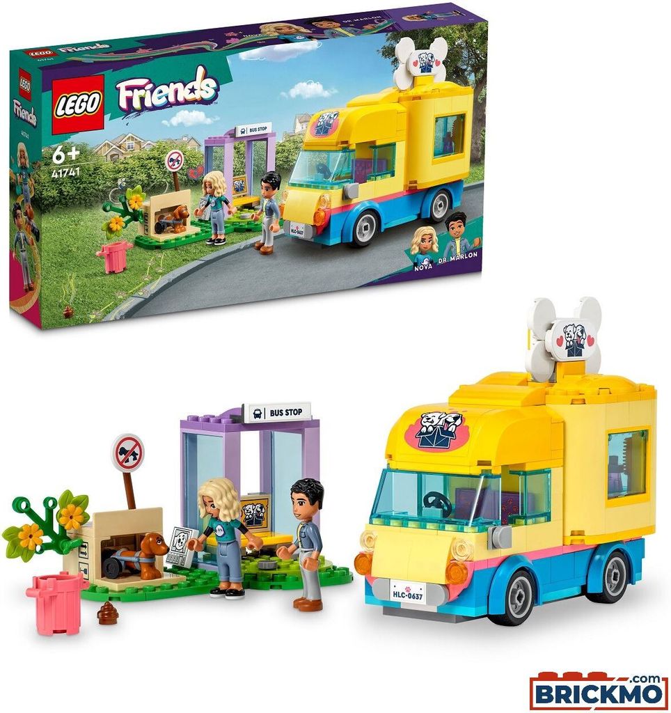 LEGO Friends 41741 Furgonetka ratunkowa dla psa 41741 Zdjęcie produktu 