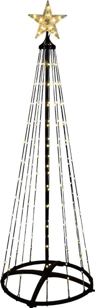 Choinka świecąca stożek zewnętrzna 150 cm Zdjęcie produktu 