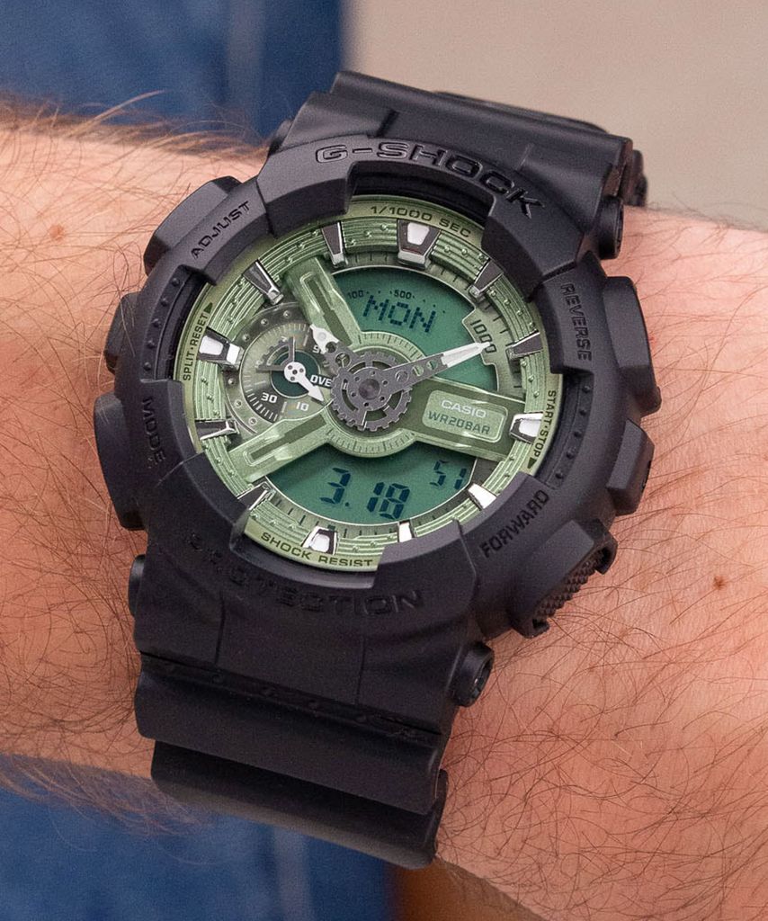 Casio G-Shock GA-110CD-1A3, Wasserfest Produktbild 