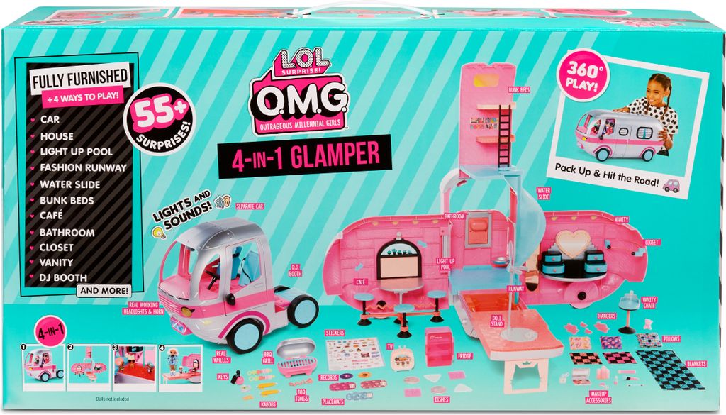 L.O.L. Surprise! 4-in-1 Spielzeug-Glamper OMG Produktbild 22
