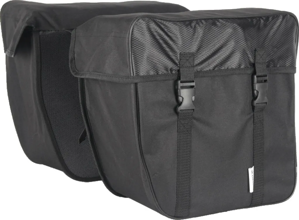 Sacoche de Vélo Double 35 Litres Noire Lynx Olympic pour Porte-Bagages