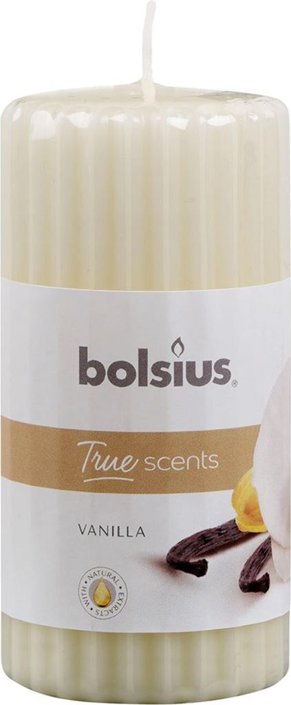Bolsius Duft-Stumpenkerze Vanille Produktbild 