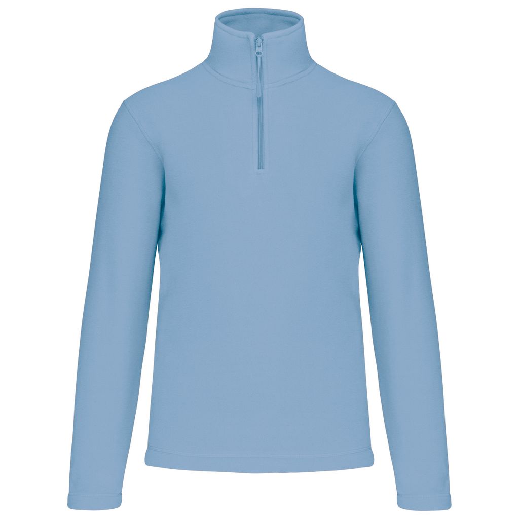 Kariban Herren Fleecepullover Fleece Pullover Sweatshirt Fleecejacke, Größe:2XL, Farbe:Sky Blue