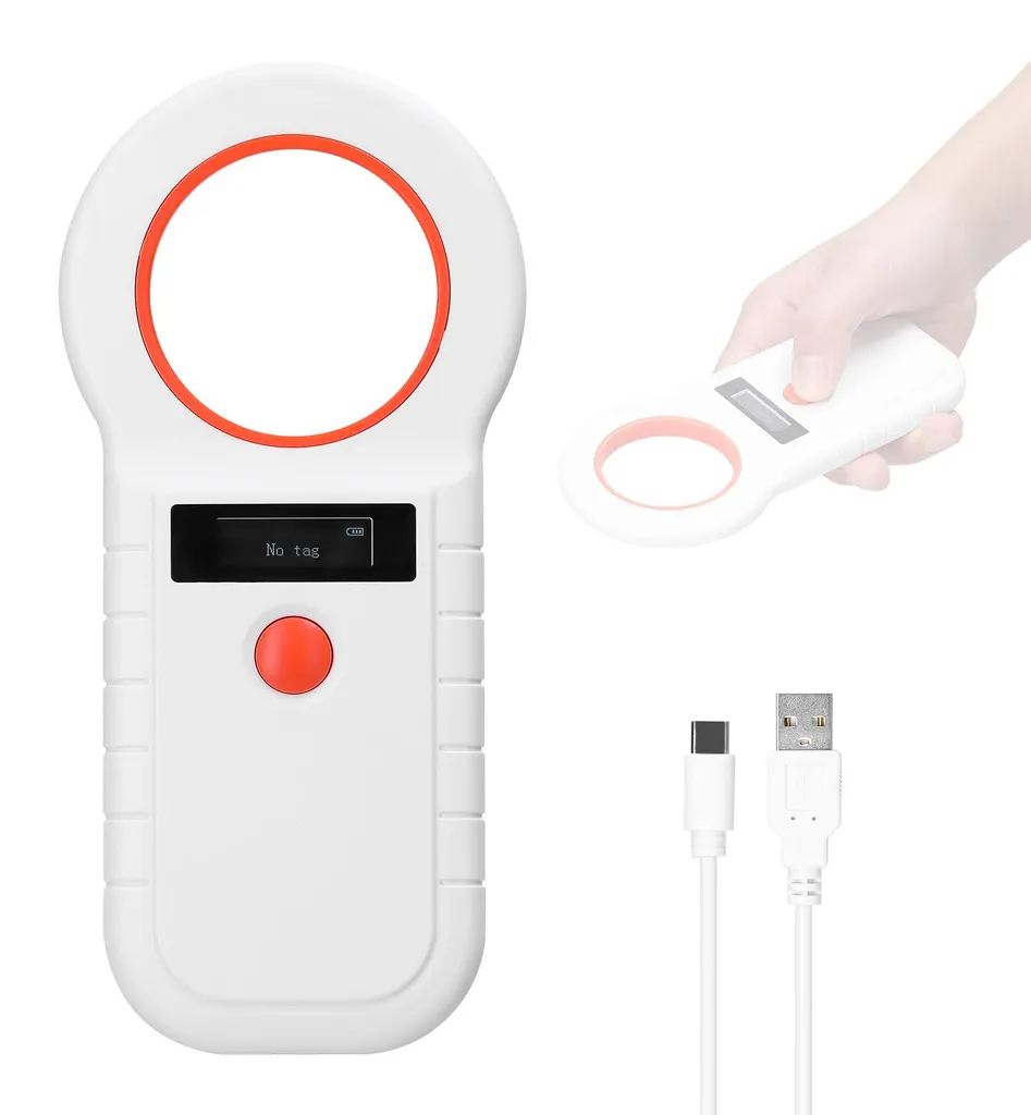Scanner puce animal ISO 11784/85 pour retrouver les propriétaires égarés