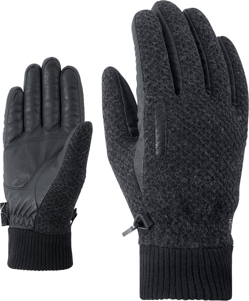 ZIENER IRUK AW glove multisport DARK MELANGE DARK MELANGE 9,5
