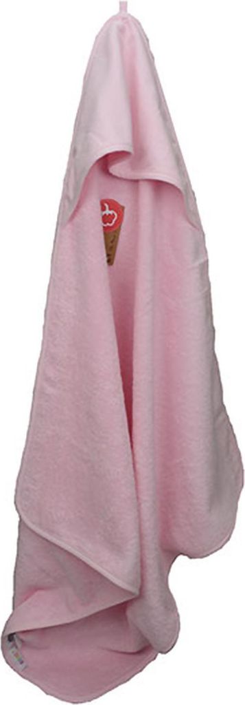A&R 731.50 | PRINT-Me Baby Hooded Towel Kapuzenhandtuch - 75 x 75 cm - Farbe: Light Pink/Light Pink/Light Pink - Größe: 75 x 75 cm
