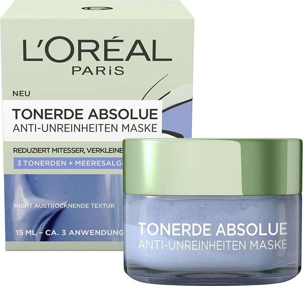 L'Oréal, Gesichtsmaske gegen Hautunreinheiten, 15 ml Produktbild 