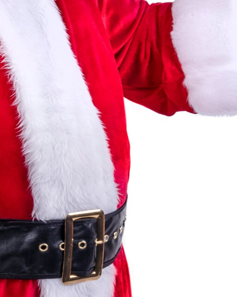 Nikolaus Weihnachtsmann Kostüm Set 3-tlg. | Rot Weiß Produktbild 6