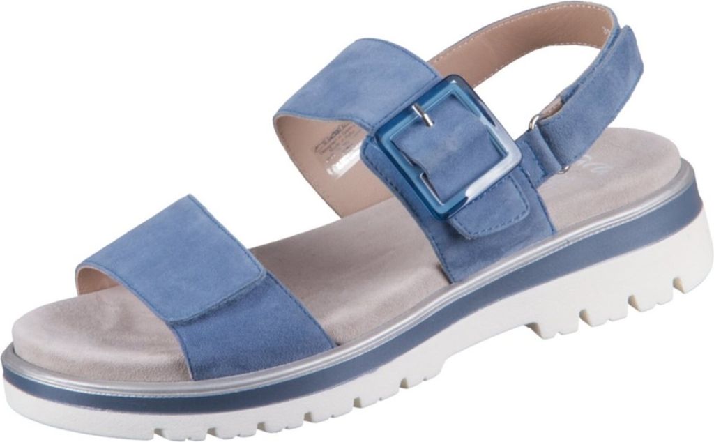 Ara Komfort Sandalen MALAGA Damen 31383031393936 Blau 37 EU