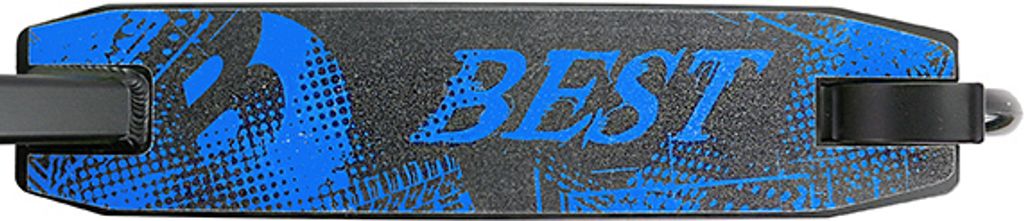 Best Sporting 30423 Stunt-Scooter – Schwarz-blau, Mit 360-Grad-Lenkung, ABEC-7-Lager, Aluminium/Stahl, Für Tricks & Transport