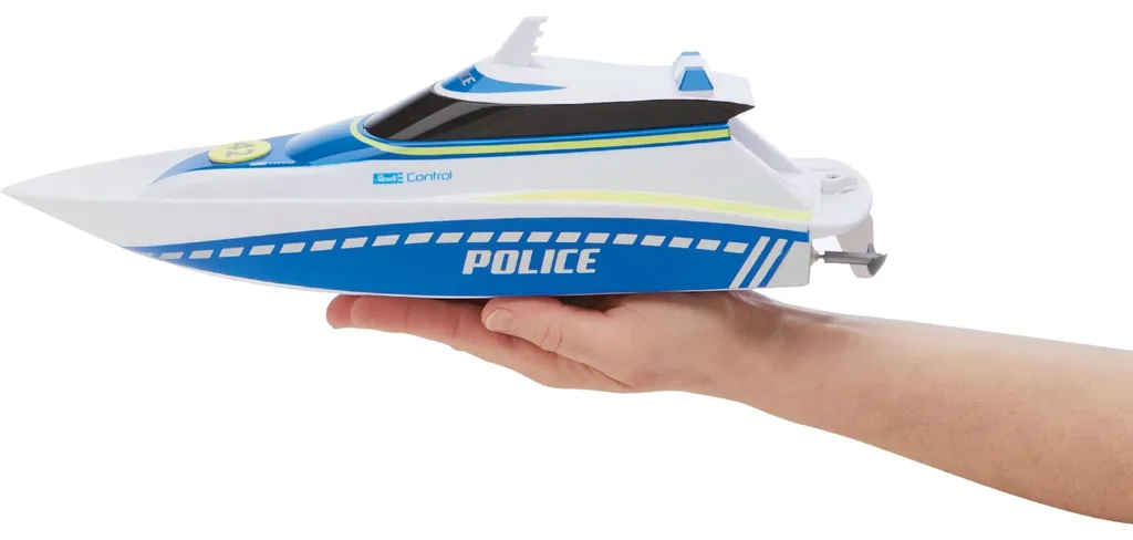 Bateau Police Revell RC - Vedette Intervention Télécommandée 24 cm