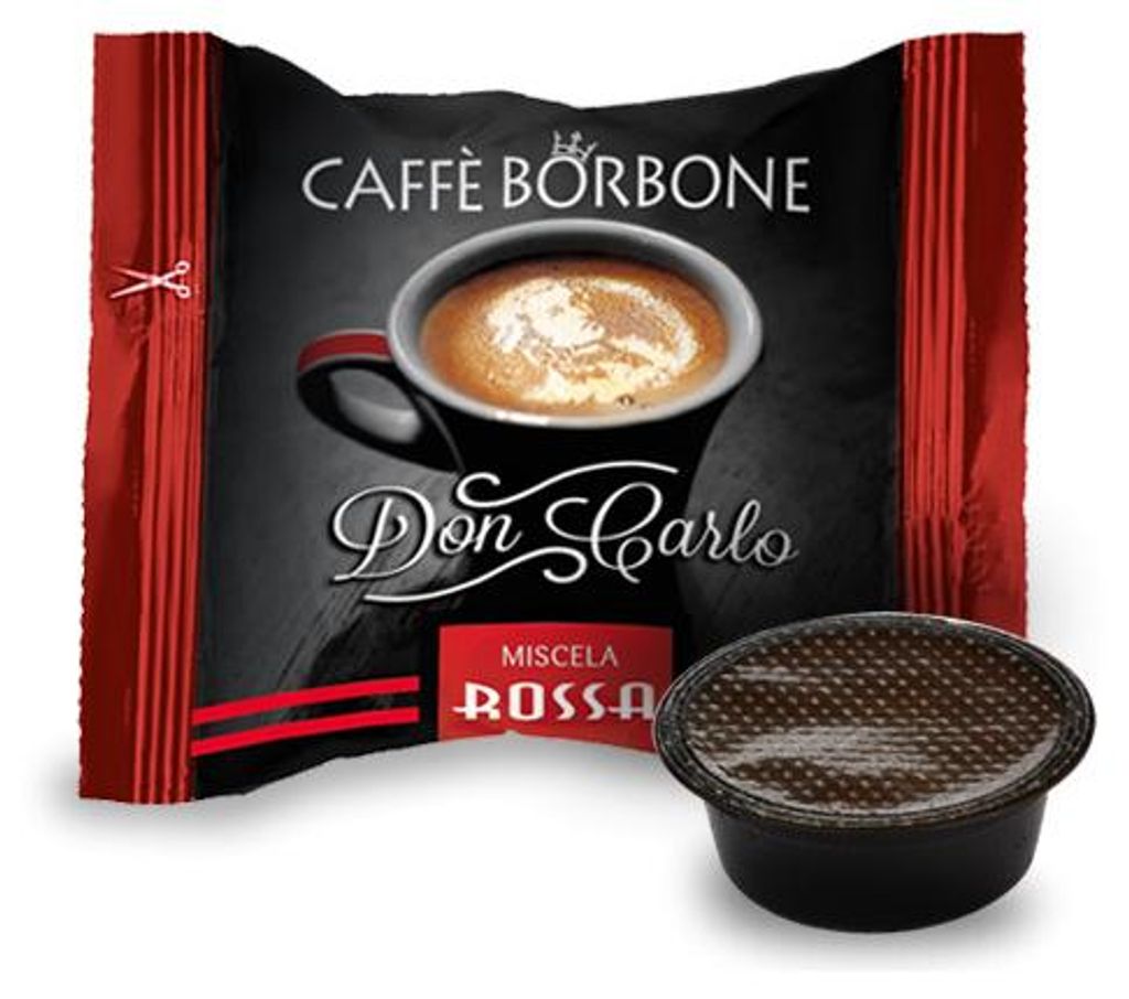 Caffè Borbone Don Carlo Miscela Rossa Capsule caffè 100 pz Immagine del prodotto 
