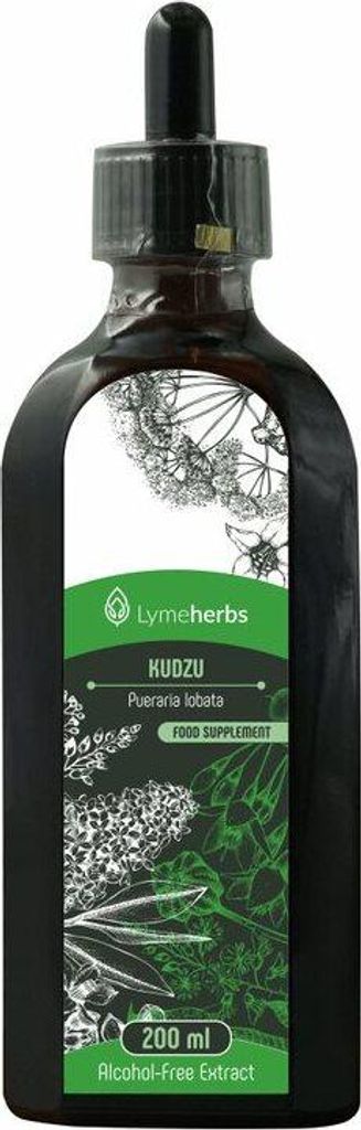 Pueraria lobata (Kudzu), Extrait sans alcool (200ml) Image du produit 