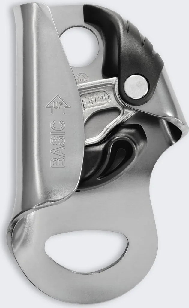 Bloqueur Petzl Basic Argenté pour Remontée sur Corde et Secours en Paroi