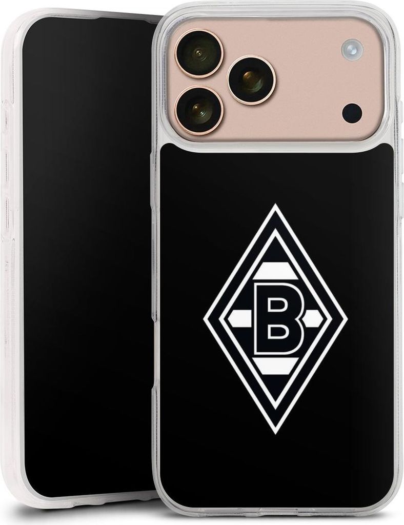 DeinDesign Handyhülle für Apple iPhone 17 Pro Max Silikon Hülle Case Smartphone Schutzhülle Borussia Mönchengladbach Gladbach Wappen