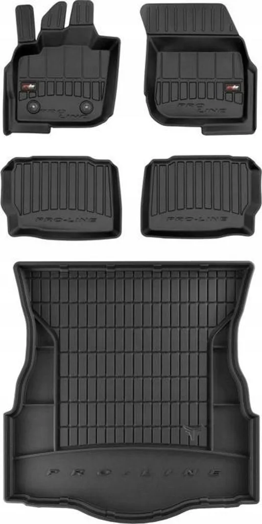 Tappetini in gomma 3D Ford Mondeo Mk5 Liftback 2015- | Su Misura