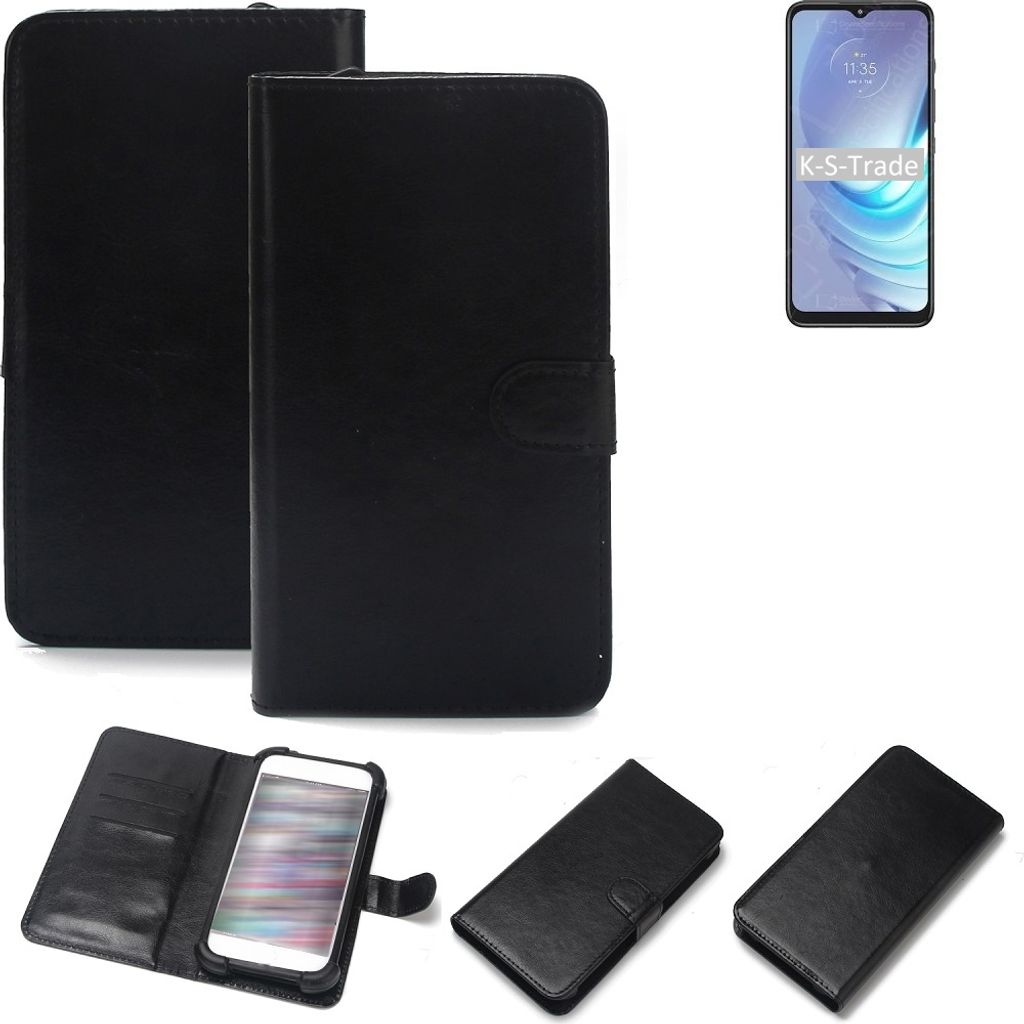 K-S-Trade Handyhülle Schutzhülle kompatibel mit Motorola Moto G50 Handy Schutz Hülle Handyhülle Bumper schwarz 1x