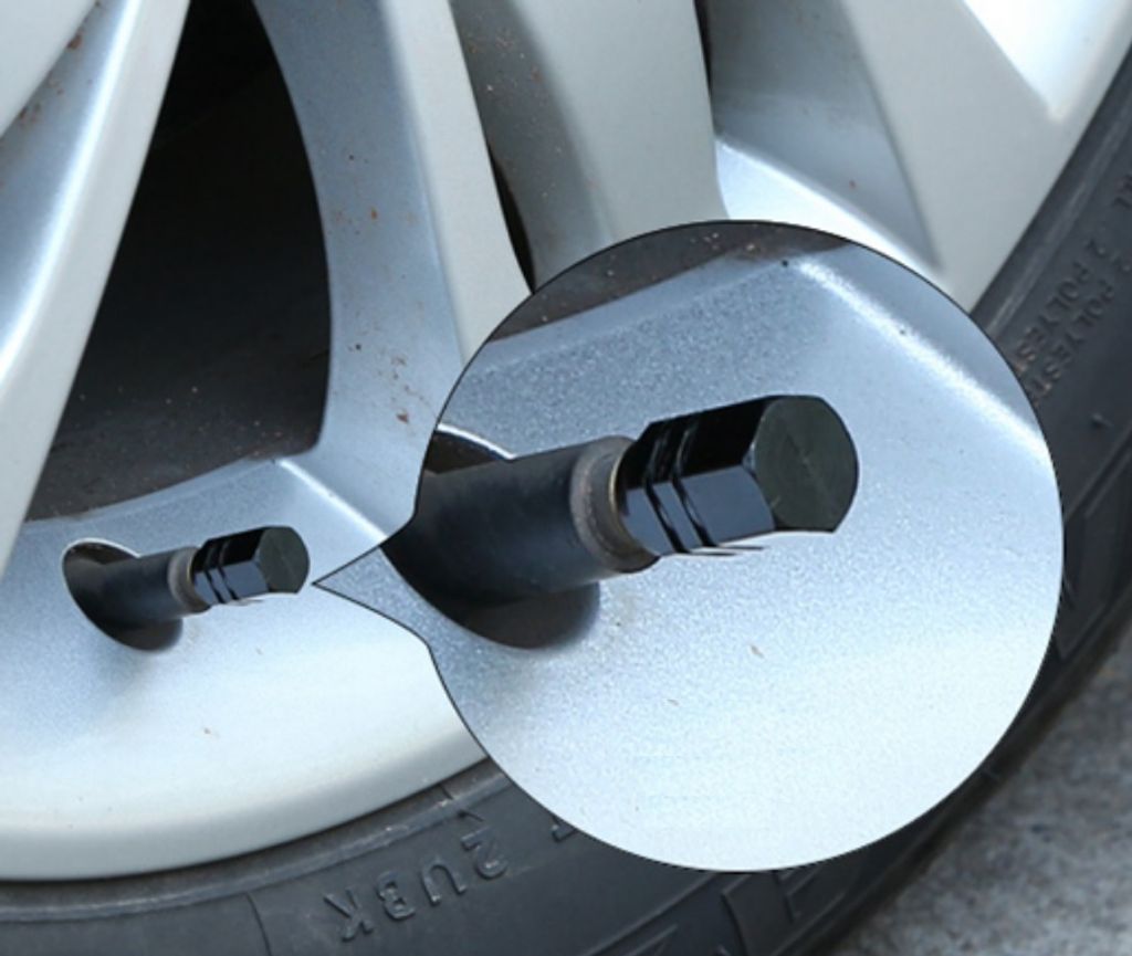 4er Set Ventilkappen Mit Union Jack | Alu-Verschlüsse Für Auto & Fahrrad