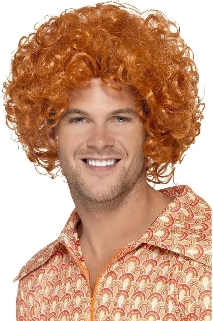 Parrucca Smiffys SM2799 Ginger - Ideale per Cosplay e Feste a Tema 90s