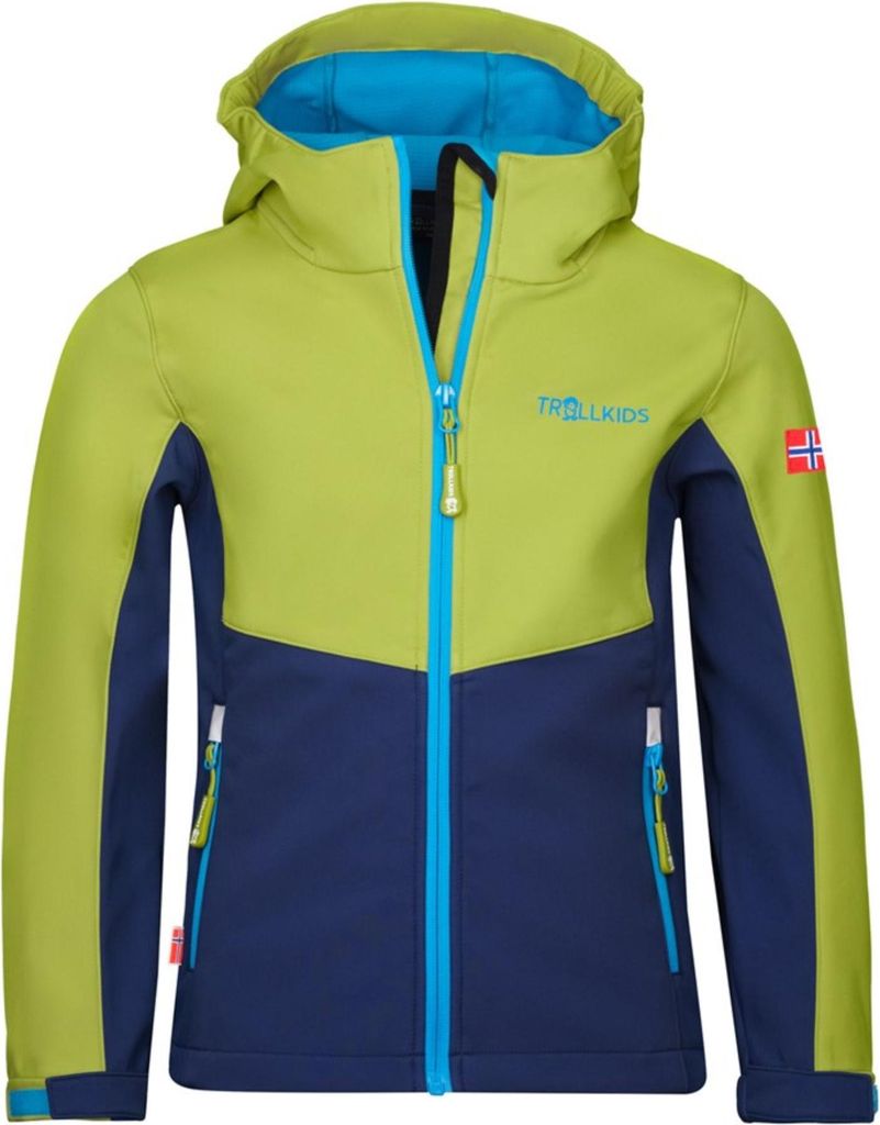Trollkids Kinder Wasserdichte Jacke Marine 320-345 Grösse 176